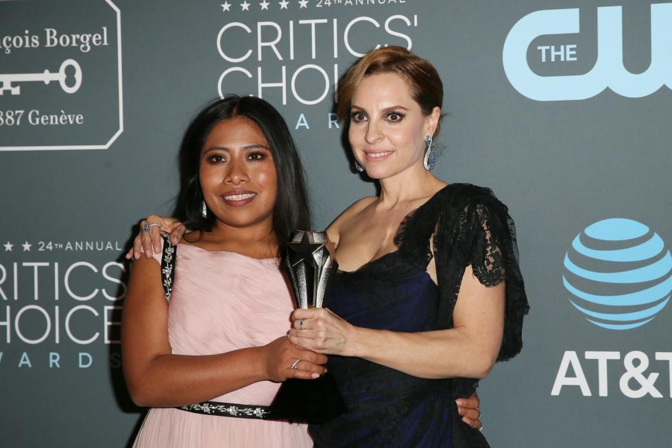 La alfombra azul de los Critics' Choice Awards, en fotos