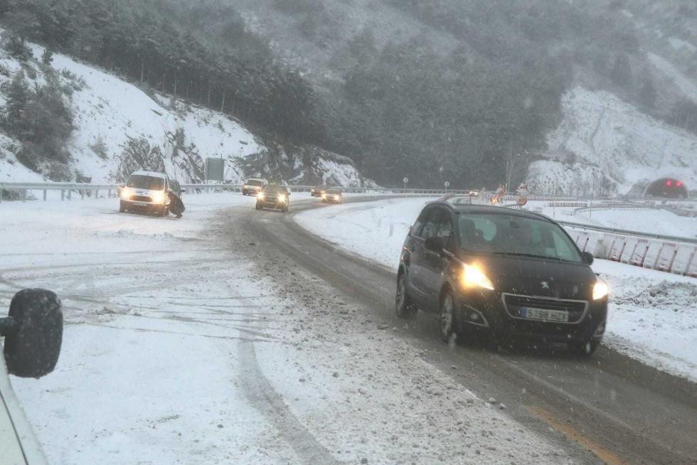 Imágenes del temporal de nieve en el Monrepós
