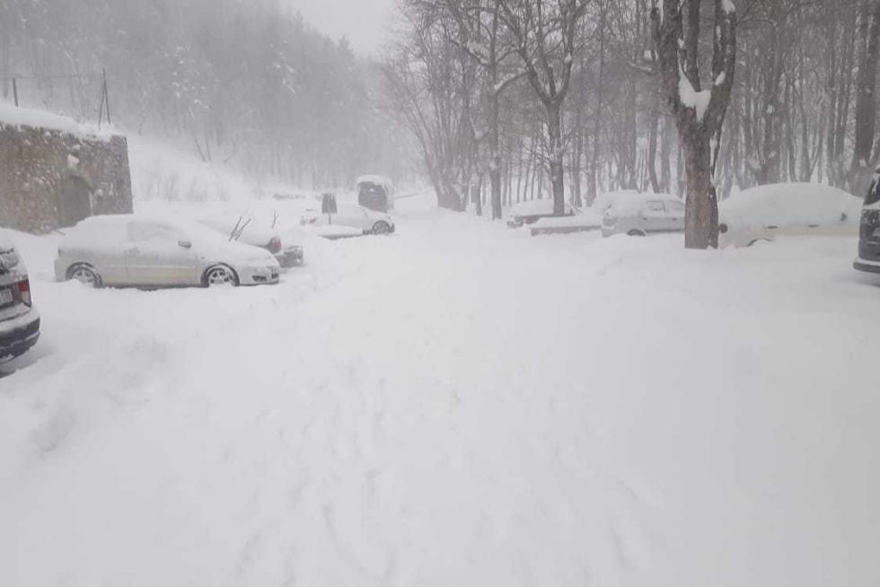 Fotografías del temporal de nieve en el Balneario de Panticosa