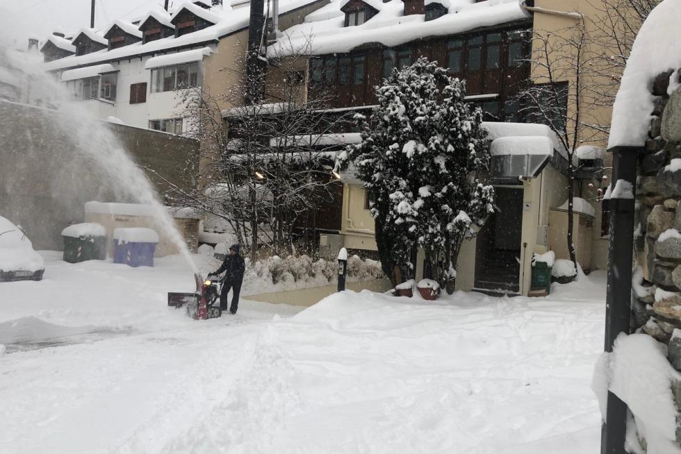 Nevada en Benasque