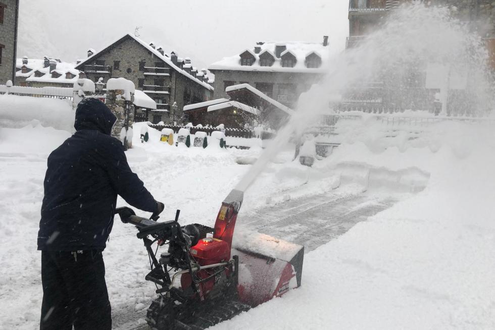 Nevada en Benasque