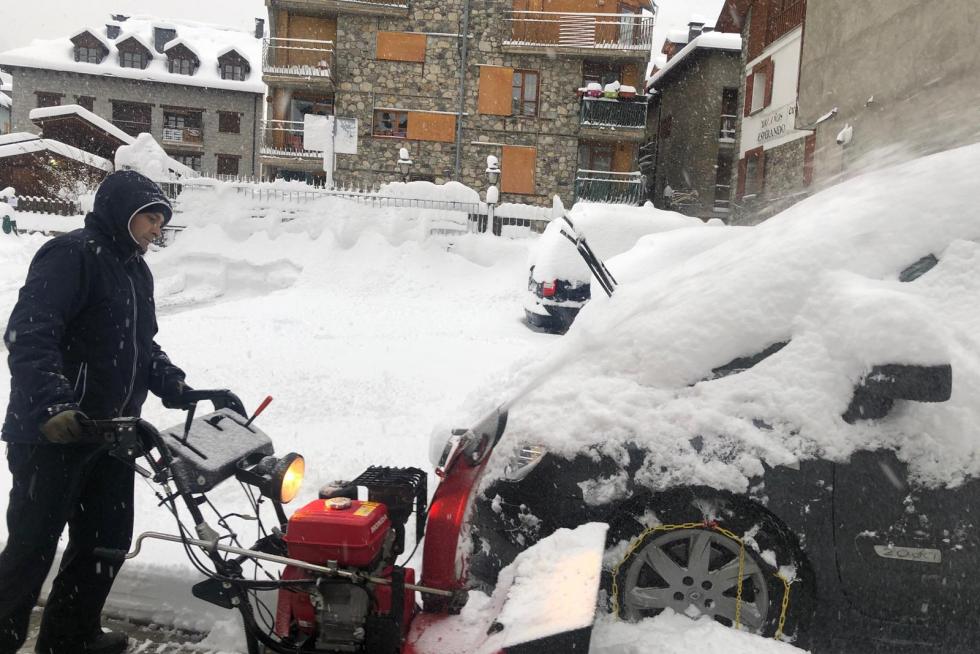 Nevada en Benasque