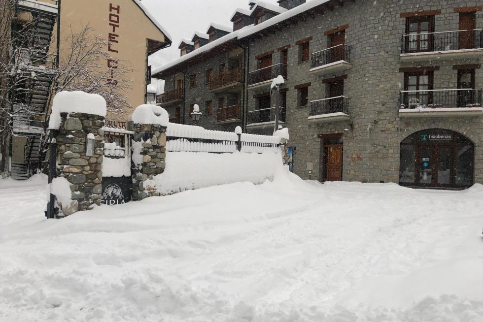 Nevada en Benasque