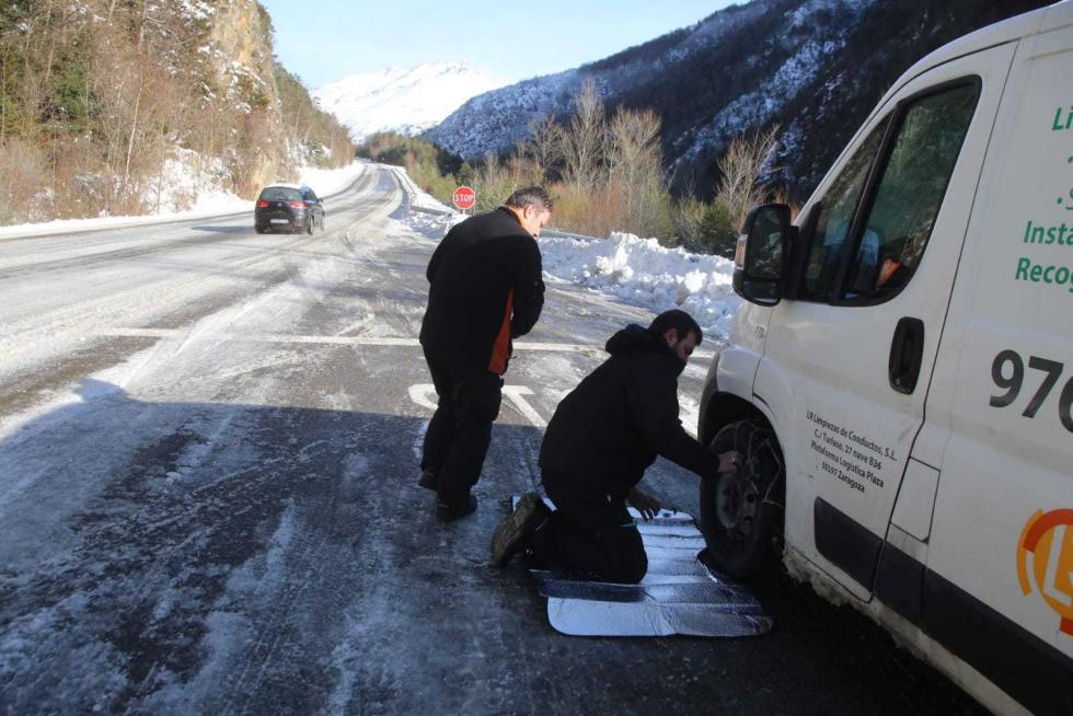 Fotos del temporal de nieve 2019 en Aragón: Jaca, Monrepós, Portalet, Balneario de Panticosa, Hecho y Ansó