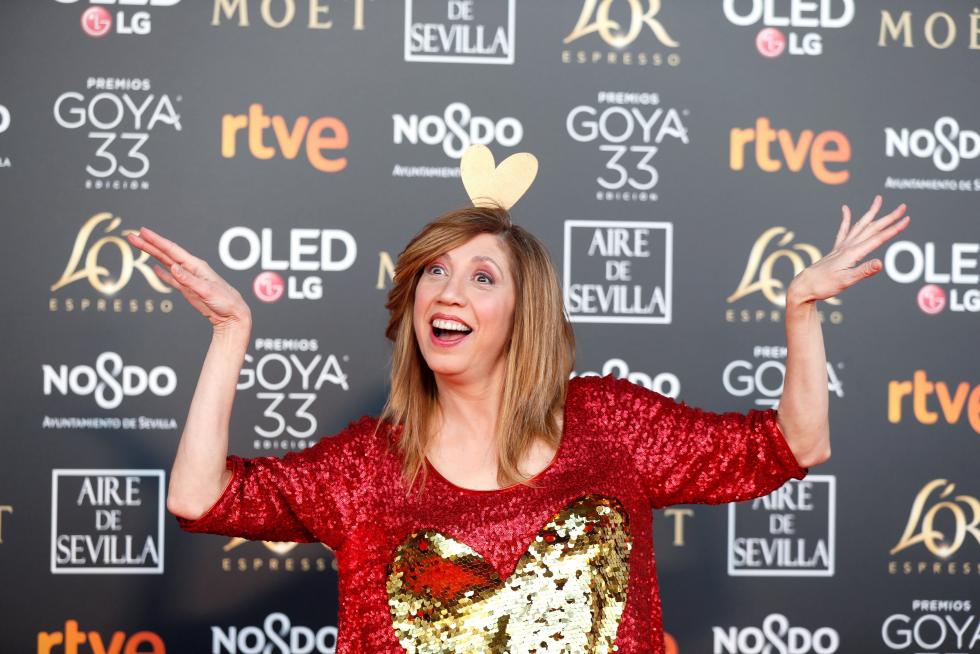 La actriz Pilar Ordóñez.