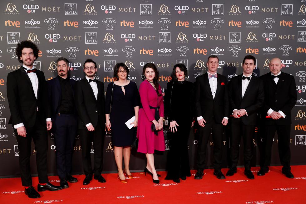 Los nominados a Mejor Cortometraje de Animación.