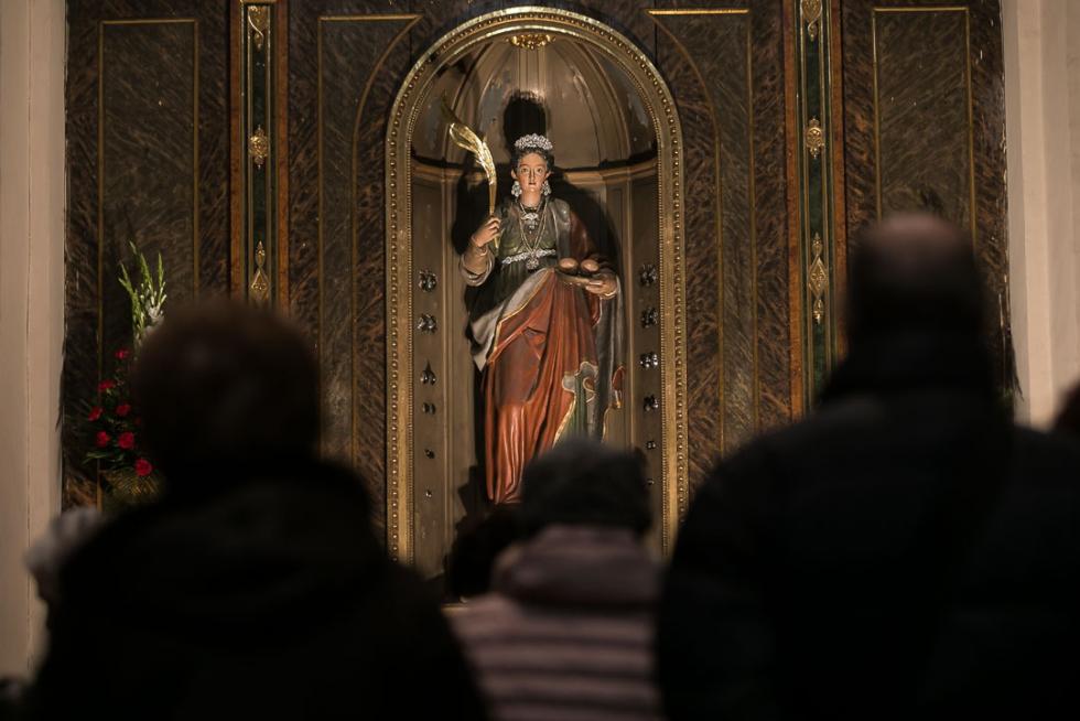 Celebración de Santa Águeda en Zaragoza