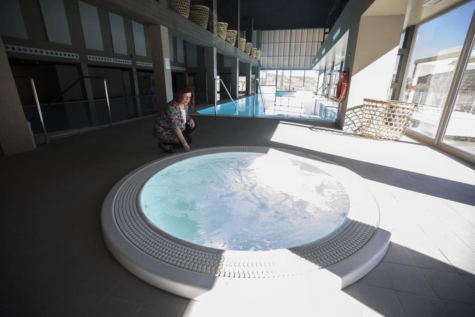 Segura de los baños y su hotel-spa de cinco estrellas en un entorno estelar