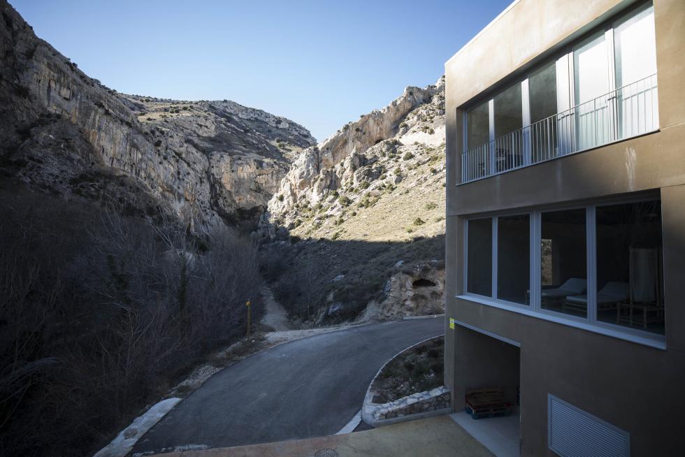 Segura de los baños y su hotel-spa de cinco estrellas en un entorno estelar