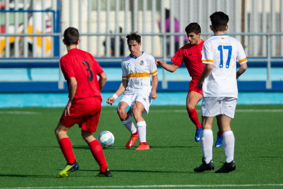 Fútbol. Aragón sub-16 vs. Navarra.
