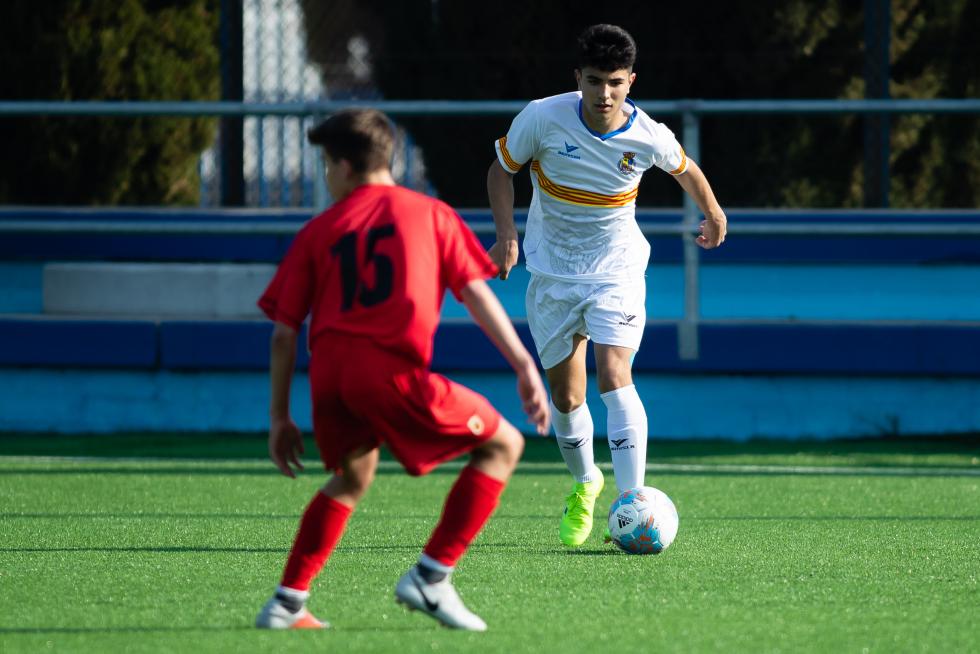 Fútbol. Aragón sub-16 vs. Navarra.