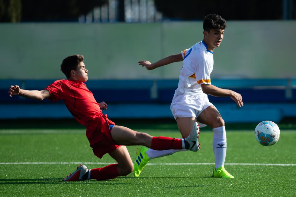 Fútbol. Aragón sub-16 vs. Navarra.