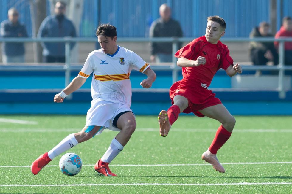 Fútbol. Aragón sub-16 vs. Navarra.