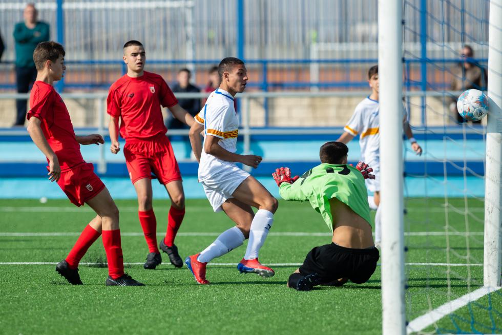 Fútbol. Aragón sub-16 vs. Navarra.
