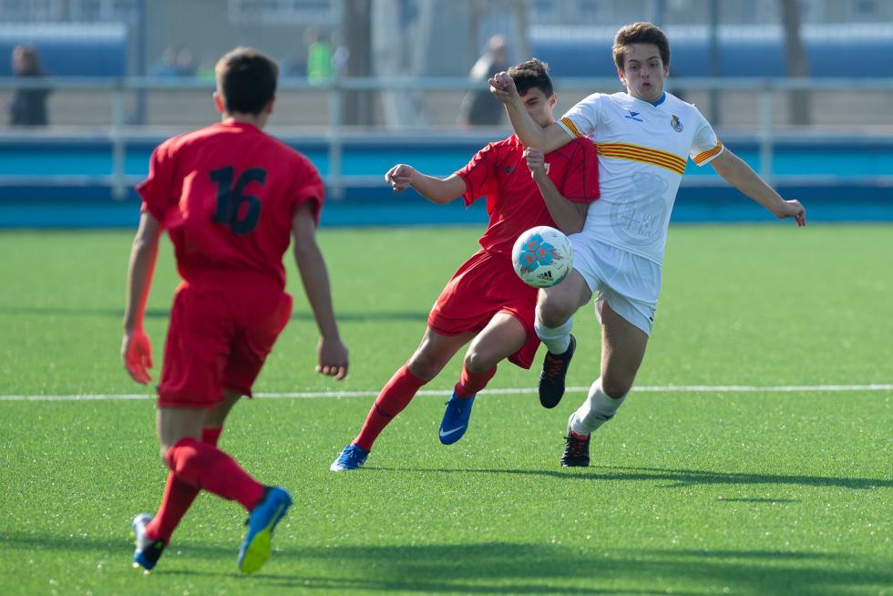 Fútbol. Aragón sub-16 vs. Navarra.