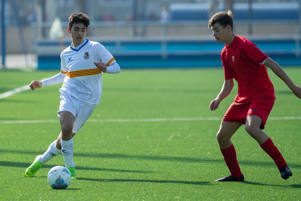 Fútbol. Aragón sub-16 vs. Navarra.