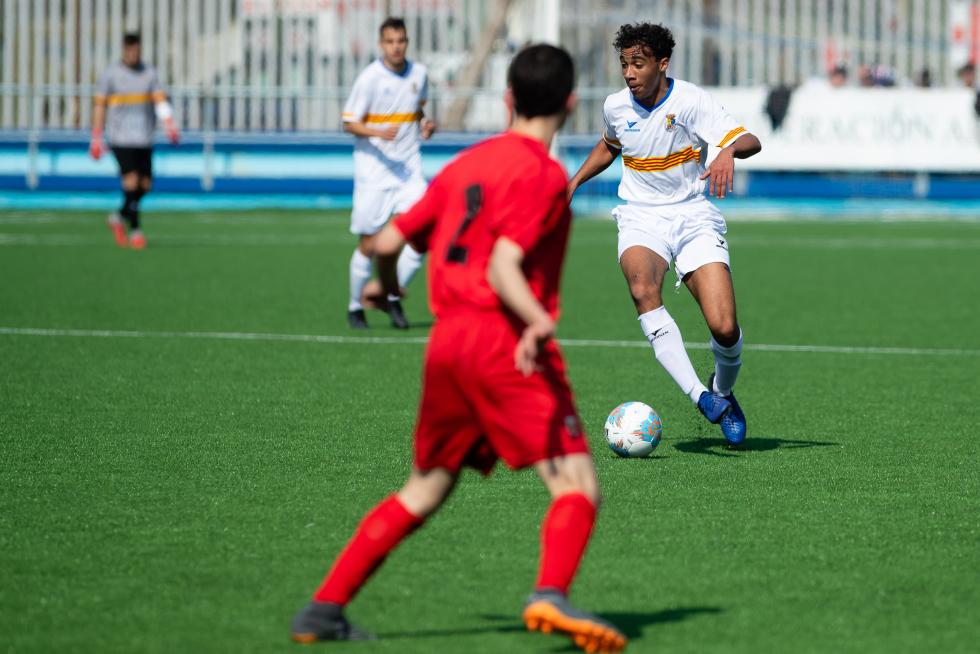 Fútbol. Aragón sub-18 vs. Navarra.