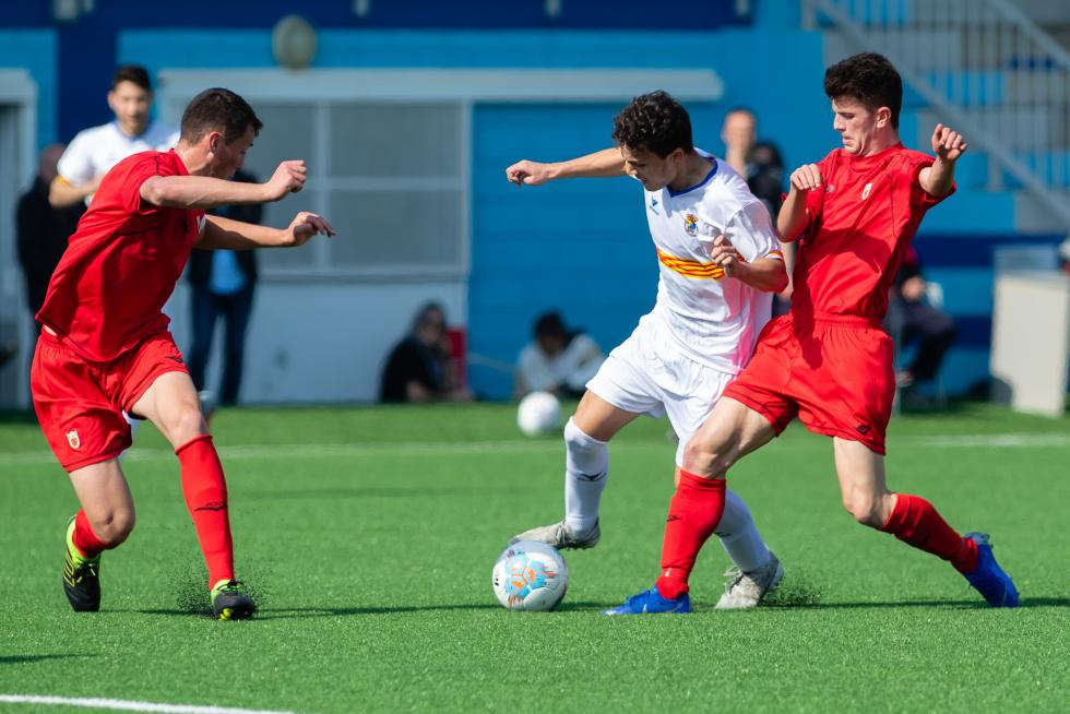 Fútbol. Aragón sub-18 vs. Navarra.