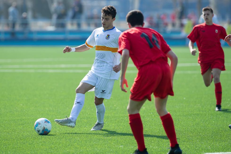 Fútbol. Aragón sub-18 vs. Navarra.