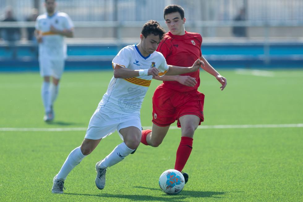 Fútbol. Aragón sub-18 vs. Navarra.