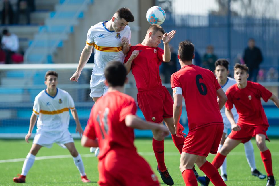 Fútbol. Aragón sub-18 vs. Navarra.