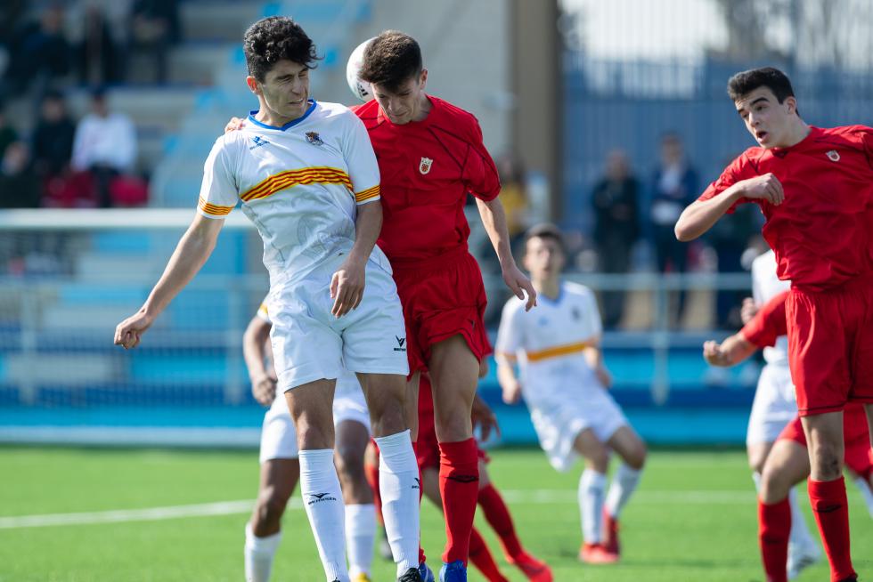 Fútbol. Aragón sub-18 vs. Navarra.