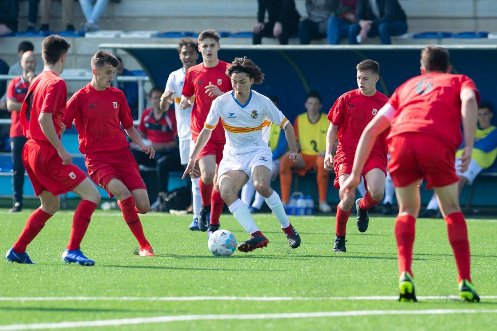 Fútbol. Aragón sub-18 vs. Navarra.
