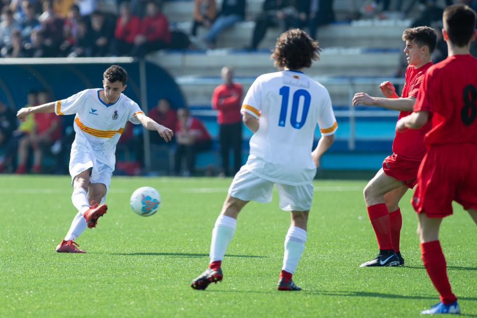 Fútbol. Aragón sub-18 vs. Navarra.
