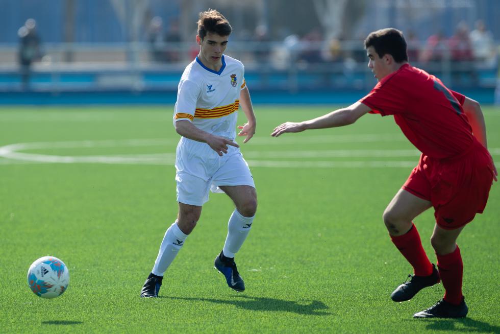 Fútbol. Aragón sub-18 vs. Navarra.
