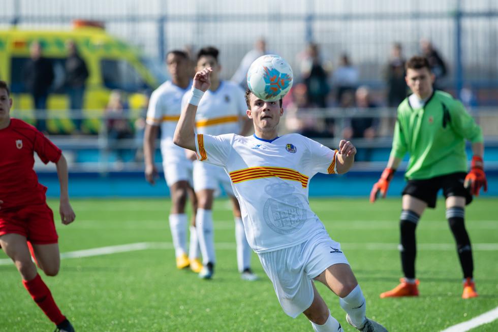 Fútbol. Aragón sub-18 vs. Navarra.