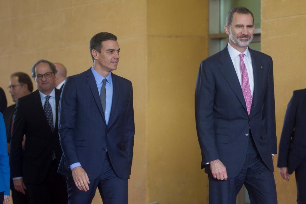 Inauguración del Mobile World Congress en Barcelona