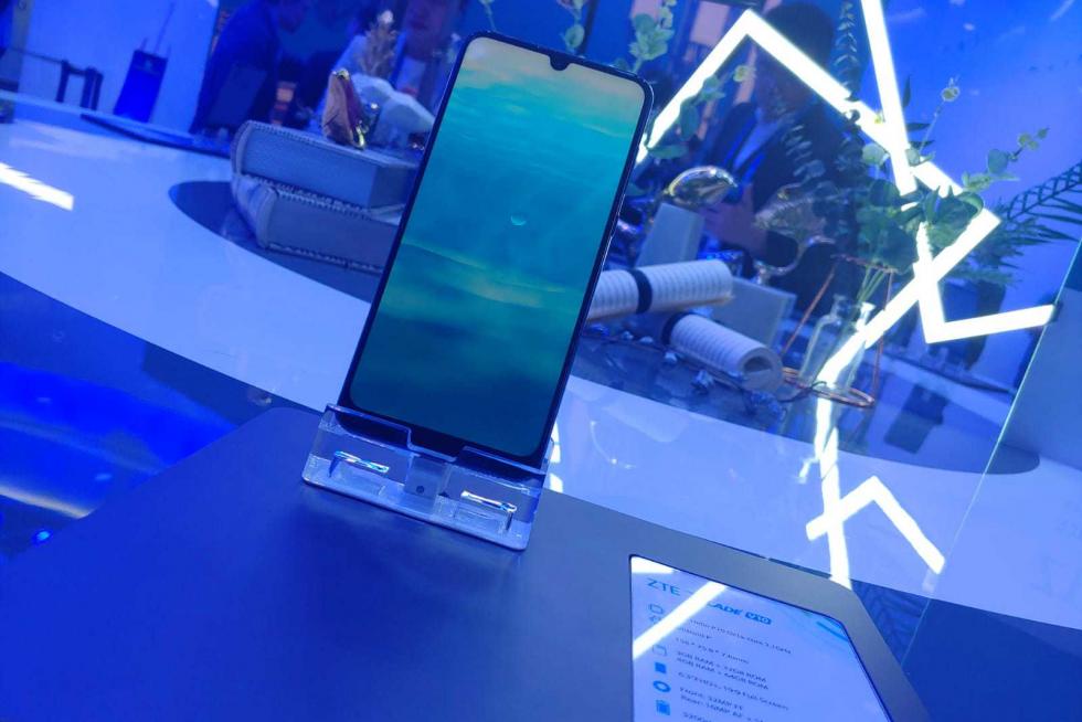 ZTE también mostró su móvil 5G y otros terminales más asequibles