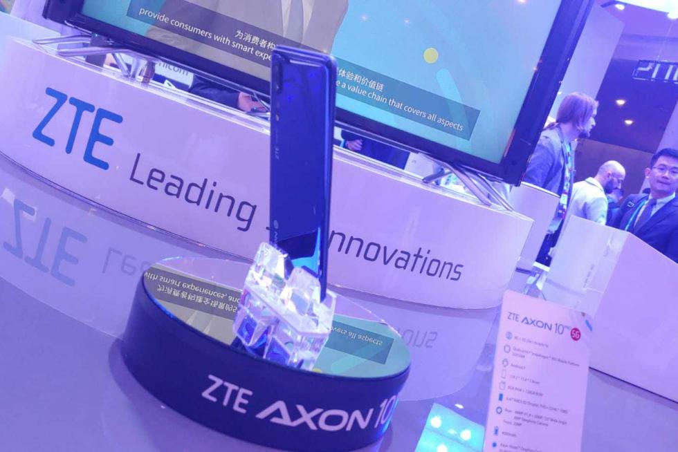 ZTE también mostró su móvil 5G y otros terminales más asequibles