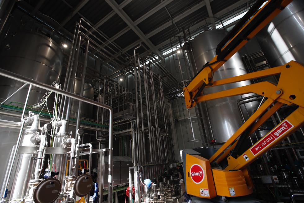 Nueva fábrica de Ambar en La Cartuja