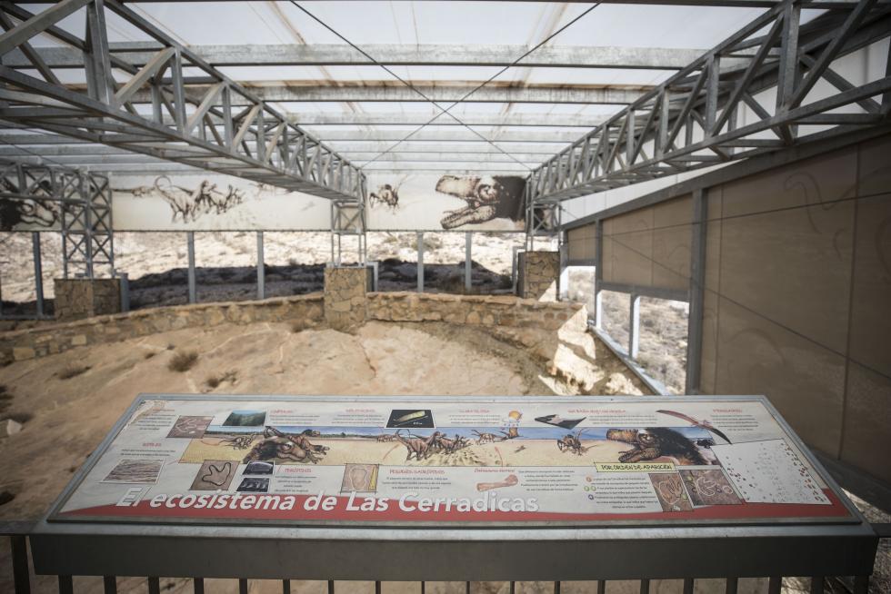 Los hallazgos de José María Herrero hace seis décadas generaron una fiebre paleontológica de la que este municipio no quiere curarse: la ilusión es ir un poco más allá en su explotación turística.