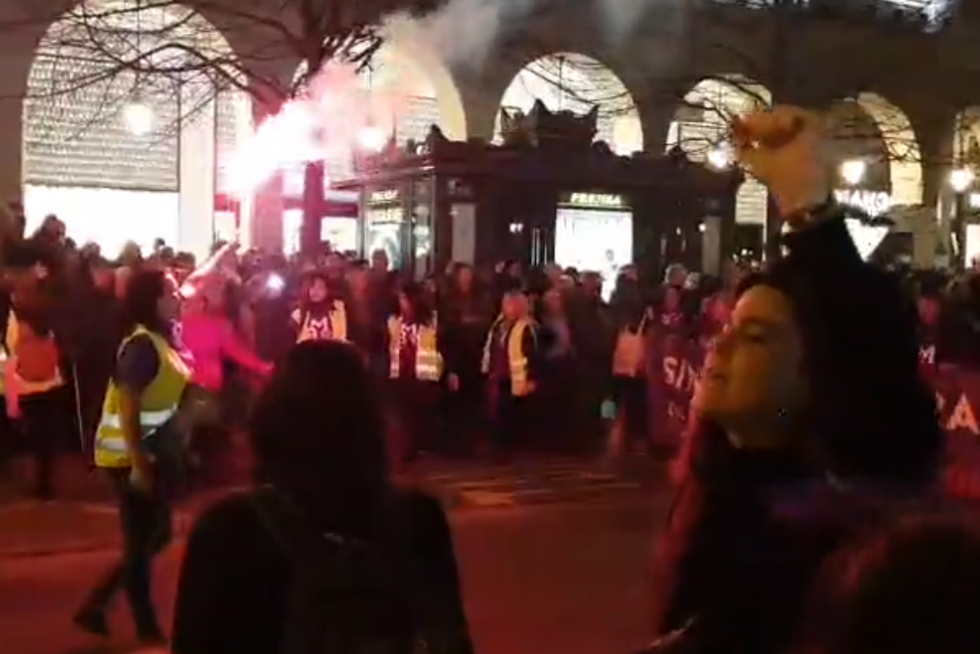 Manifestación del 8-M en Zaragoza