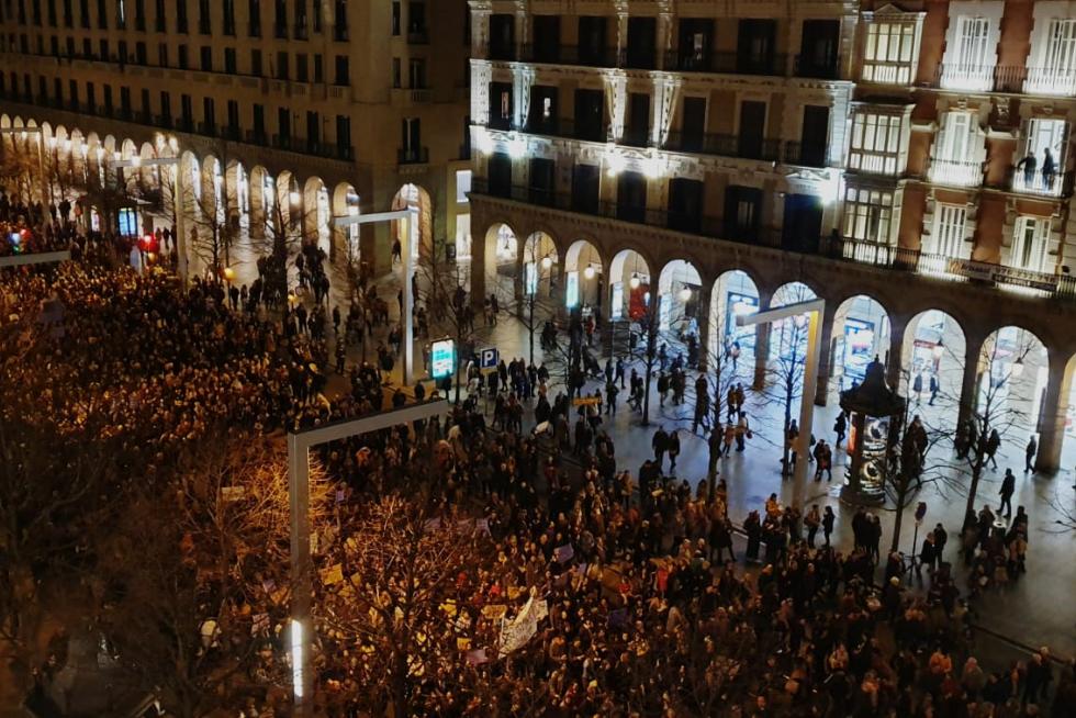 Manifestación del 8-M en Zaragoza