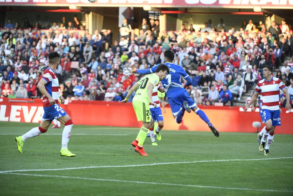 Granada- Real Zaragoza, de Segunda División.