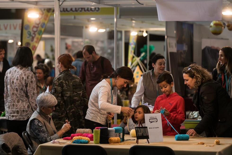 Novena edición de 'Menuda Feria' en la Sala Multiusos.