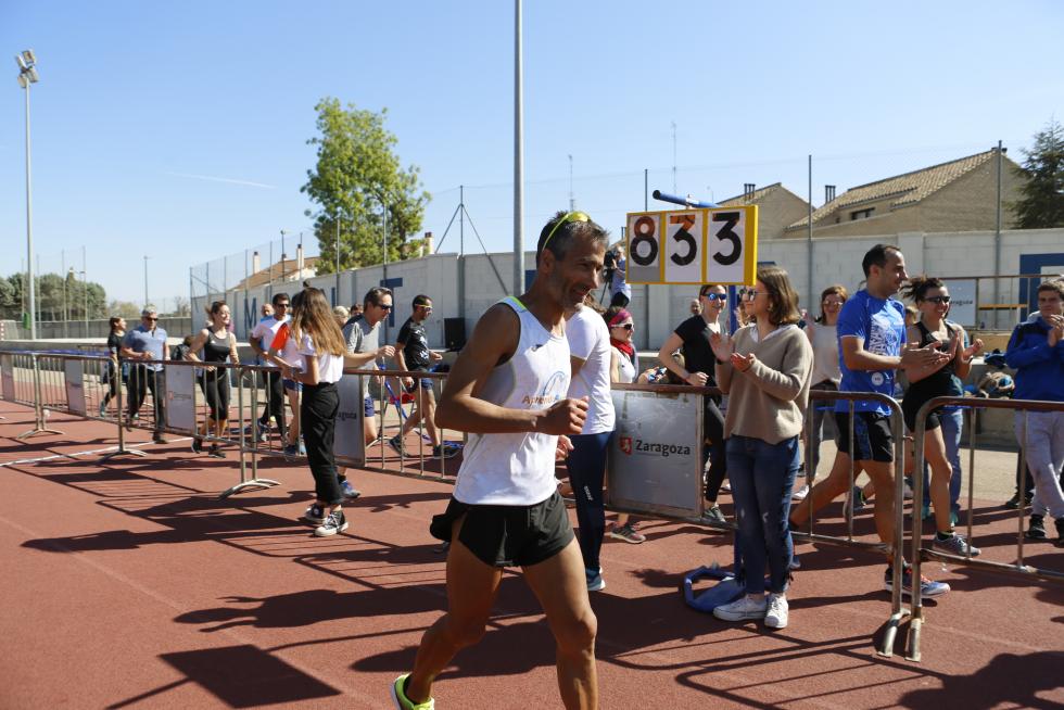 Juan Romero, 24 horas corriendo.