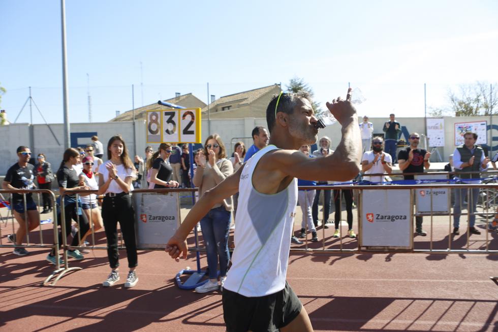 Juan Romero, 24 horas corriendo.