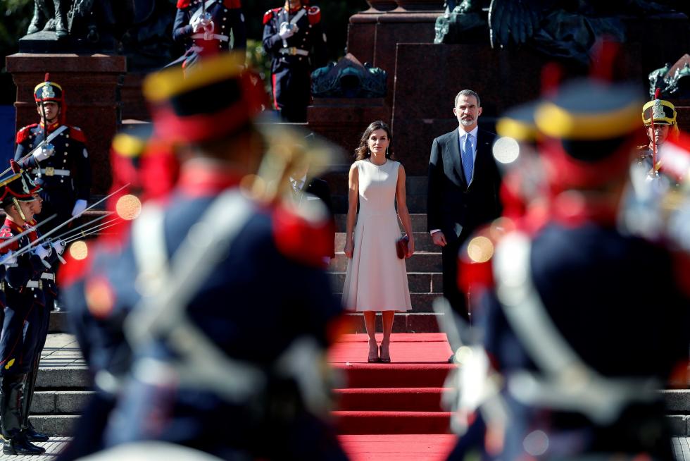Los Reyes de España, Felipe y Letizia, en Argentina