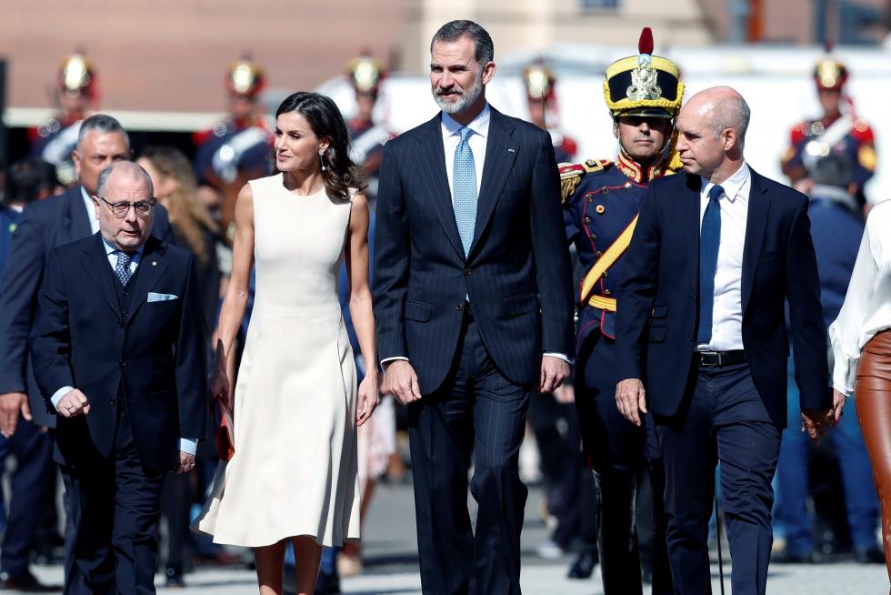 Los Reyes de España, Felipe y Letizia, en Argentina
