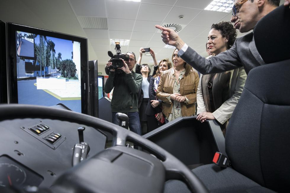 Visita de la ministra Valerio a Zaragoza