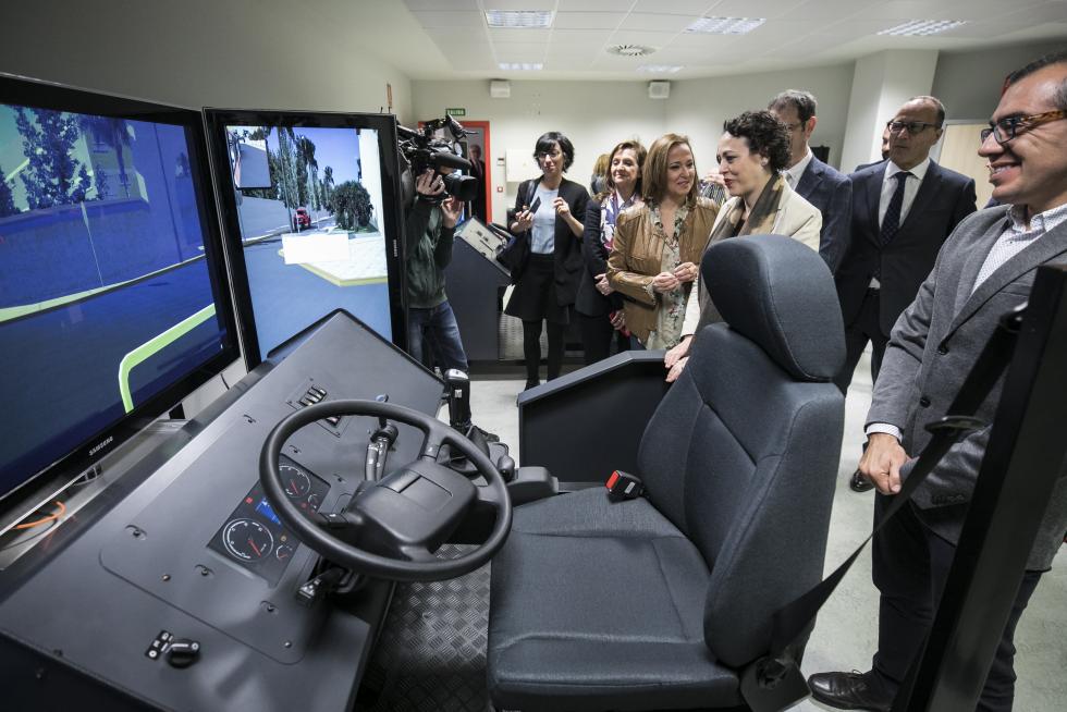 Visita de la ministra Valerio a Zaragoza