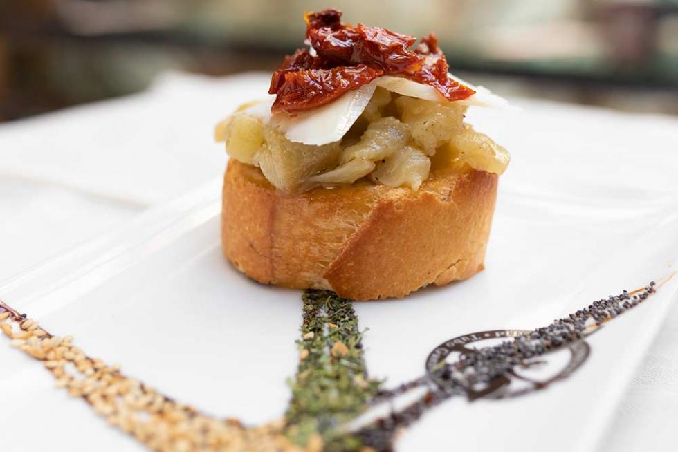 Tapa de Doña Casta Croquetería para el I Festival Cocinicas de El Tubo.