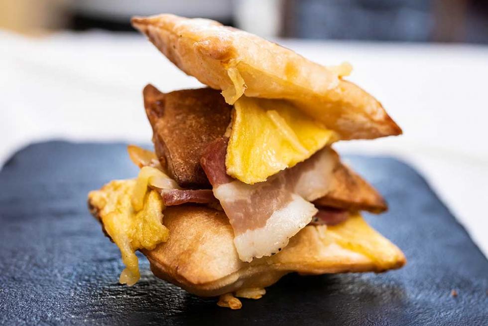Tapa de El truco para el I Festival Cocinicas de El Tubo.