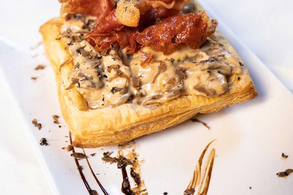 Tapa de La Pilara para el I Festival Cocinicas de El Tubo.