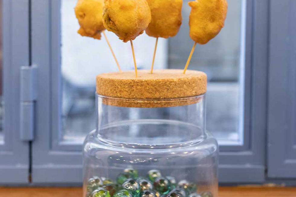 Tapa de La Vermutería para el I Festival Cocinicas de El Tubo.