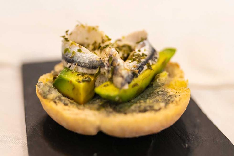 Tapa de Taberna de la mentira, para el I Festival Cocinicas de El Tubo.